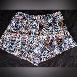 Forever 21 Multicolor Abstract Dress Shorts NEVER WORN
